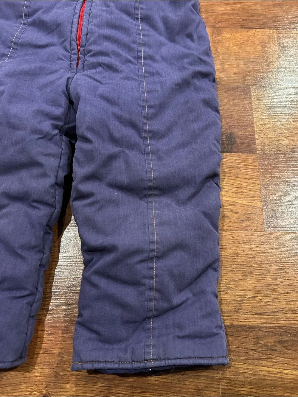 Vintage 90’s Carter's Blue Red Bib Ski Snow Pants Size 24M Winter Outerwear